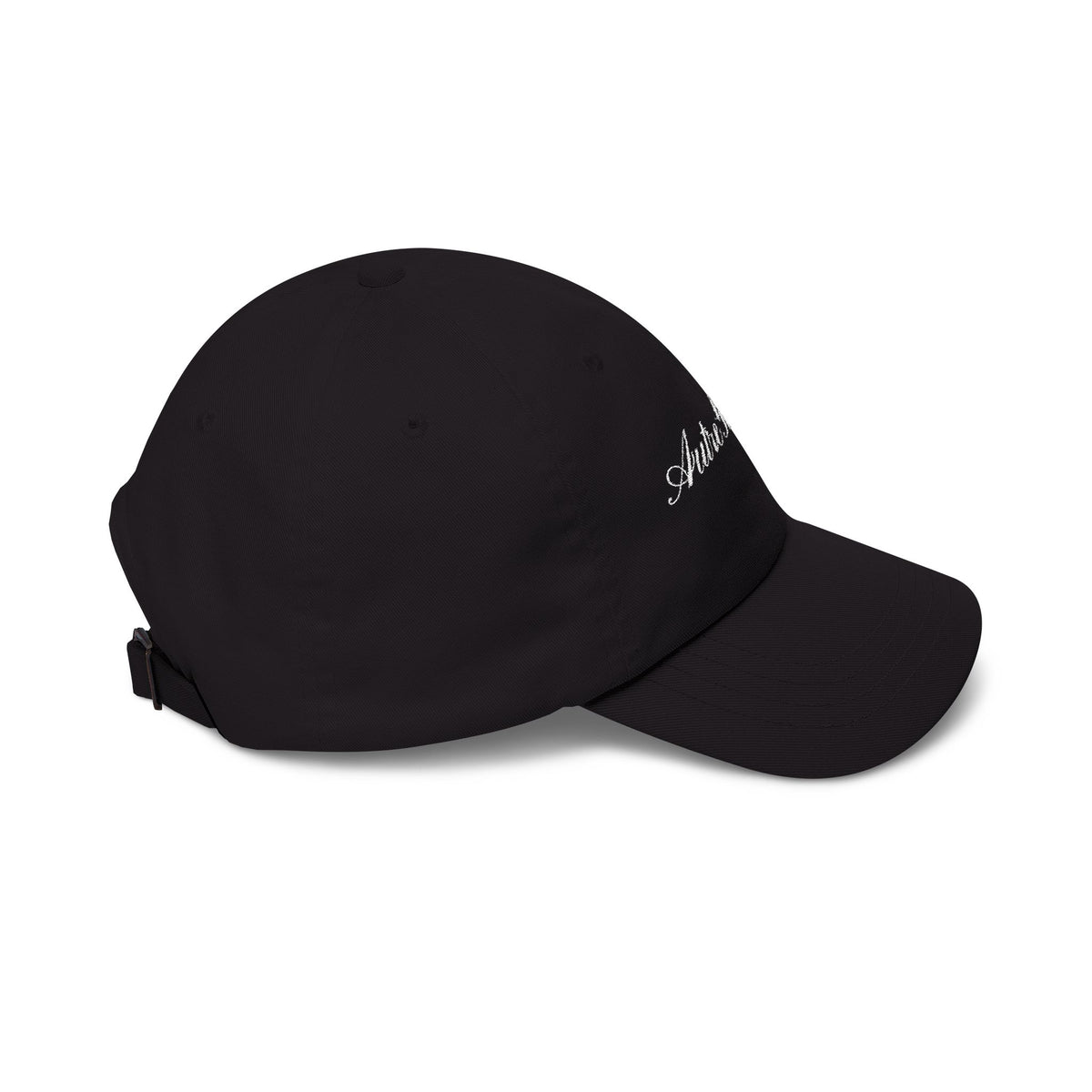 GEDLER - Embroidered "Autre Garçon" Classic Cap — Vintage Script Green Baseball Hat