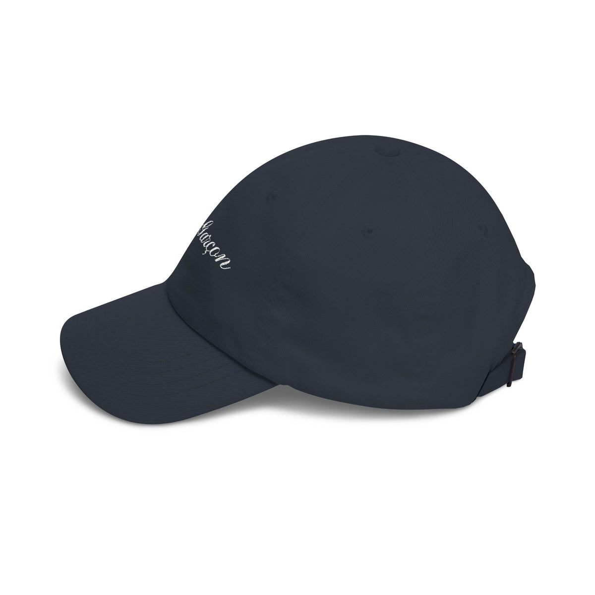 GEDLER - Embroidered "Autre Garçon" Classic Cap — Vintage Script Green Baseball Hat